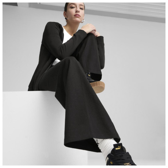 Puma Γυναικείο κολάν Essentials Small No.1 Logo High-Waist Straight Leggings